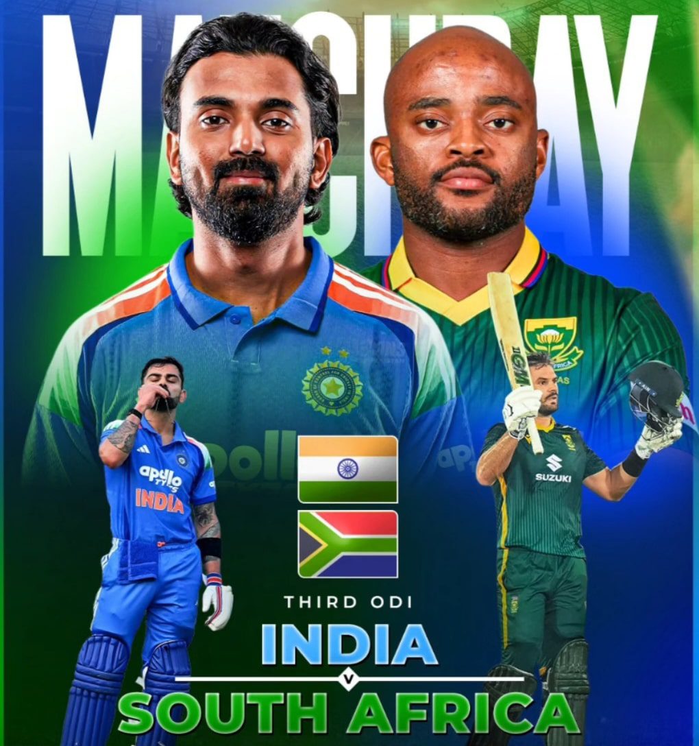India vs South Africa 3rd ODI Match