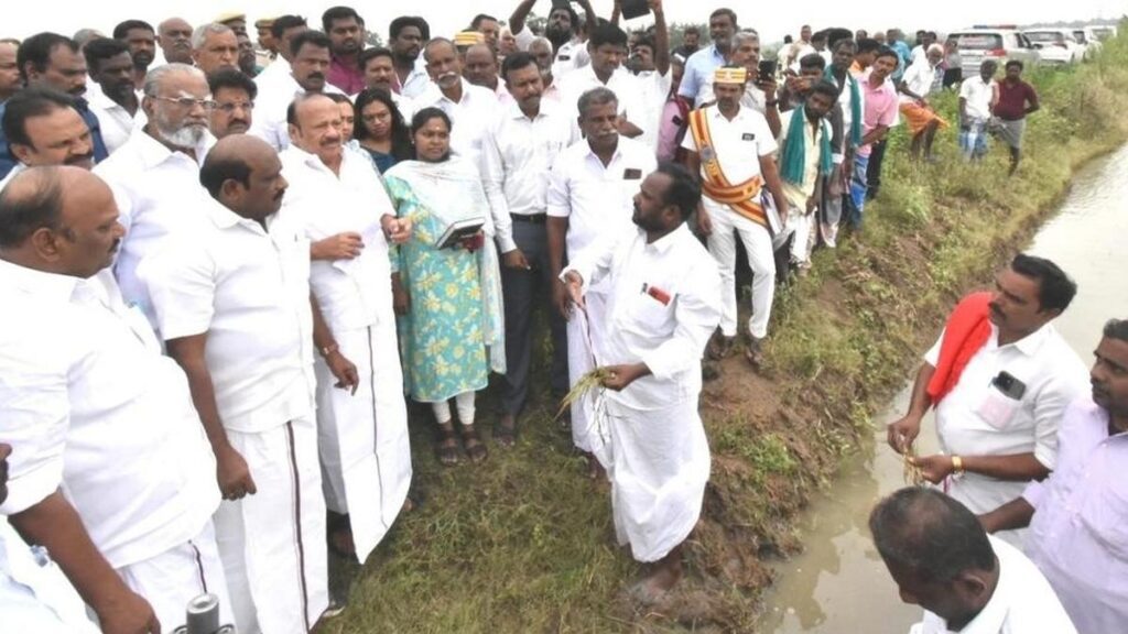 Tamil Nadu govt to Give compensation of ₹20,000 per hectare for crop damage in October rain