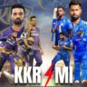 MI vs KKR Match Live Score