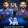 kkr vs mi live match
