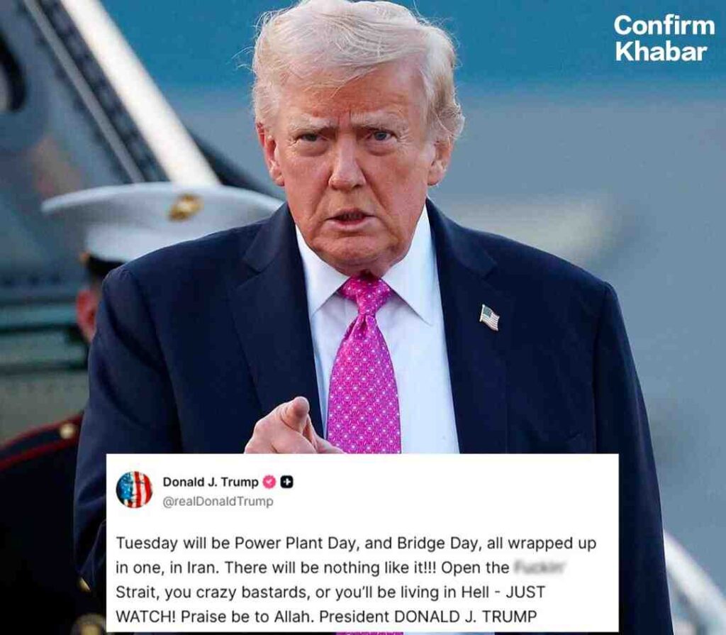 Trump Lashes Out at Iran: Open Hormuz, or You Will Live in Hell